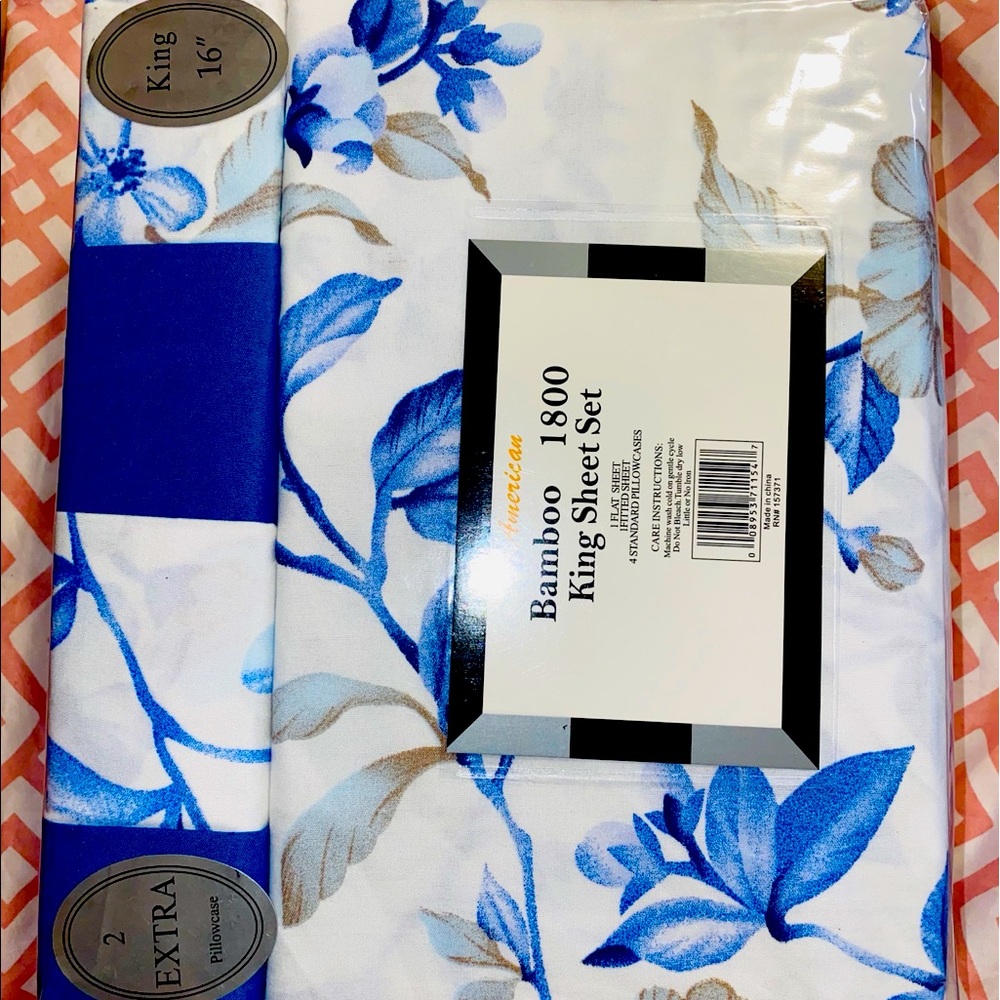 🔥🔥American Bamboo king sheet set🔥🔥